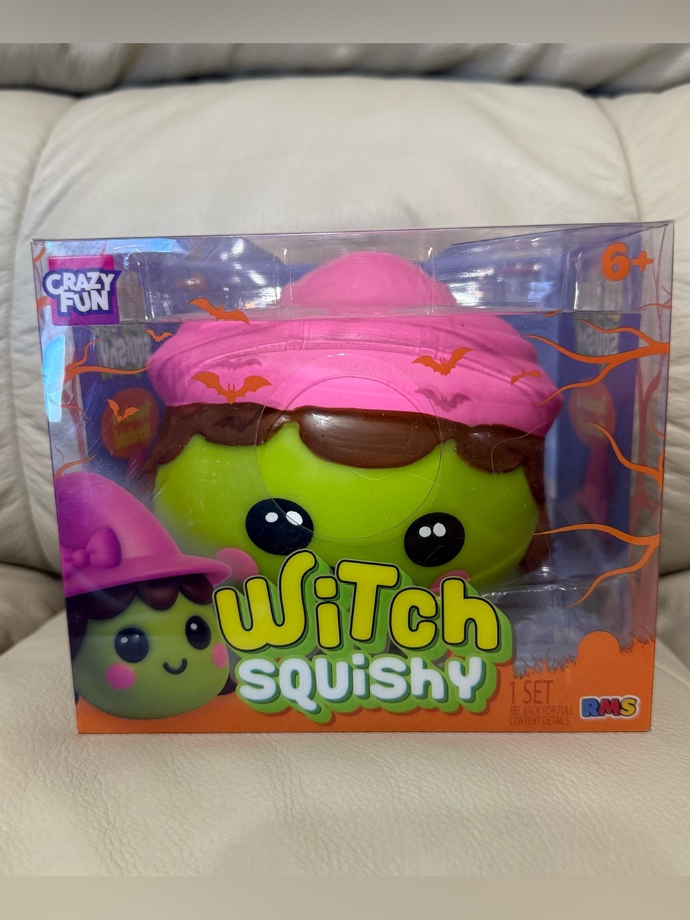 NEW RMS Crazy fun Witch Squishy Jumbo Target Release Halloween Viral Toy